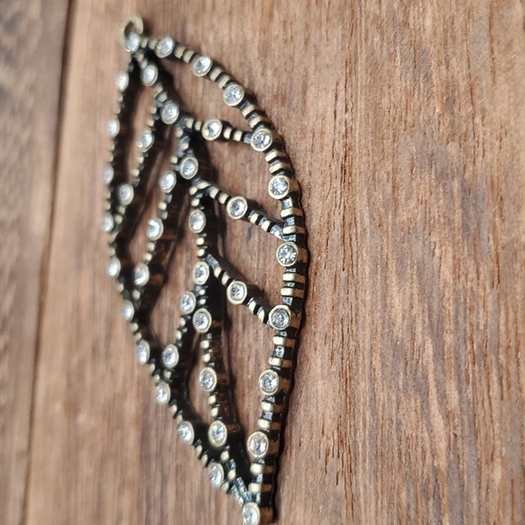 Crystal‎ rain bohemian lace pendant - Picture 2 of 2